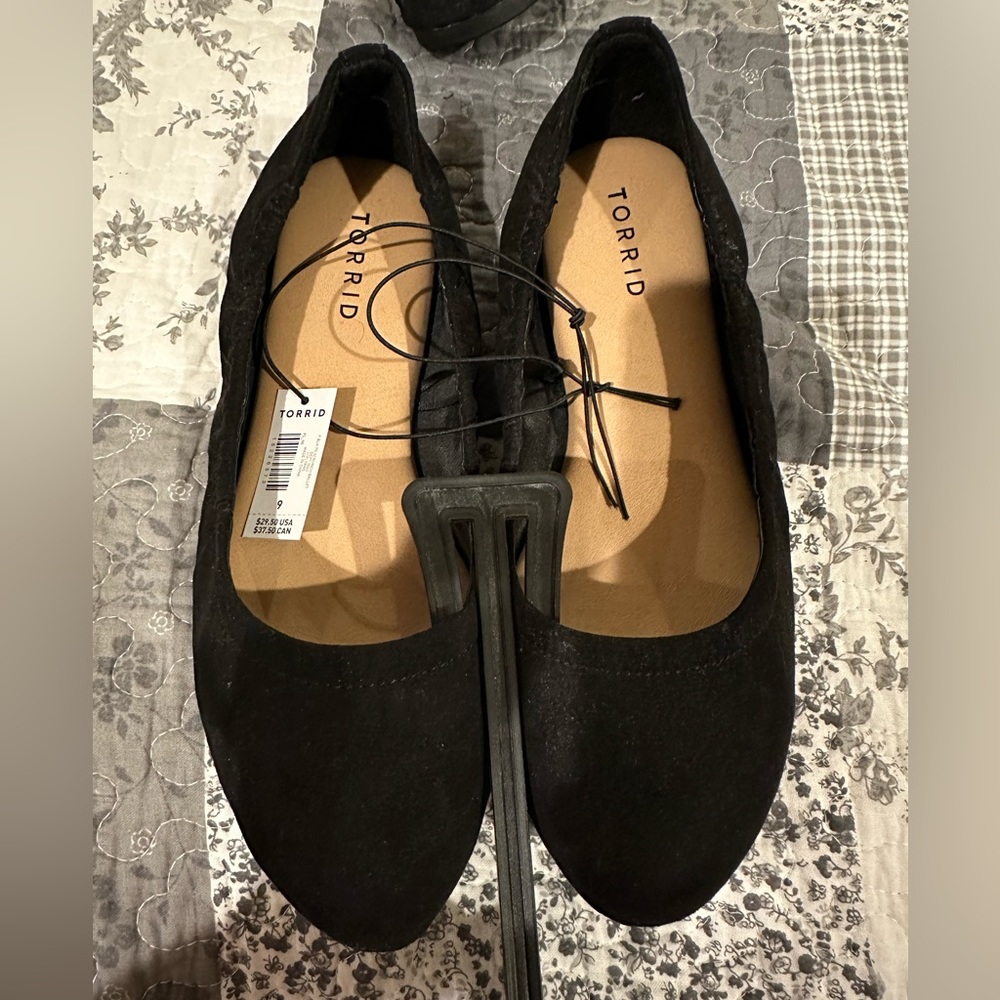 Torrid Black Flats
